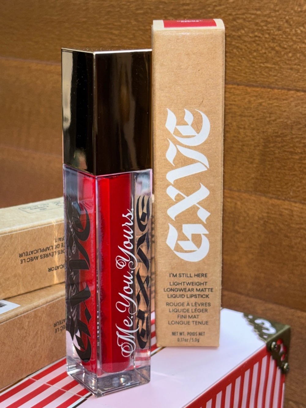 GXVE Beauty I'm Still Here Lightweight Longwear Matte Liquid Lipstick